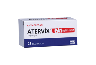 ATERVIX 75 MG 28 FILM KAPLI TABLET